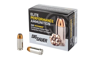 Sig-Sauer .40 S&W 165gr JHP Nickel-Plated Brass – 20rd